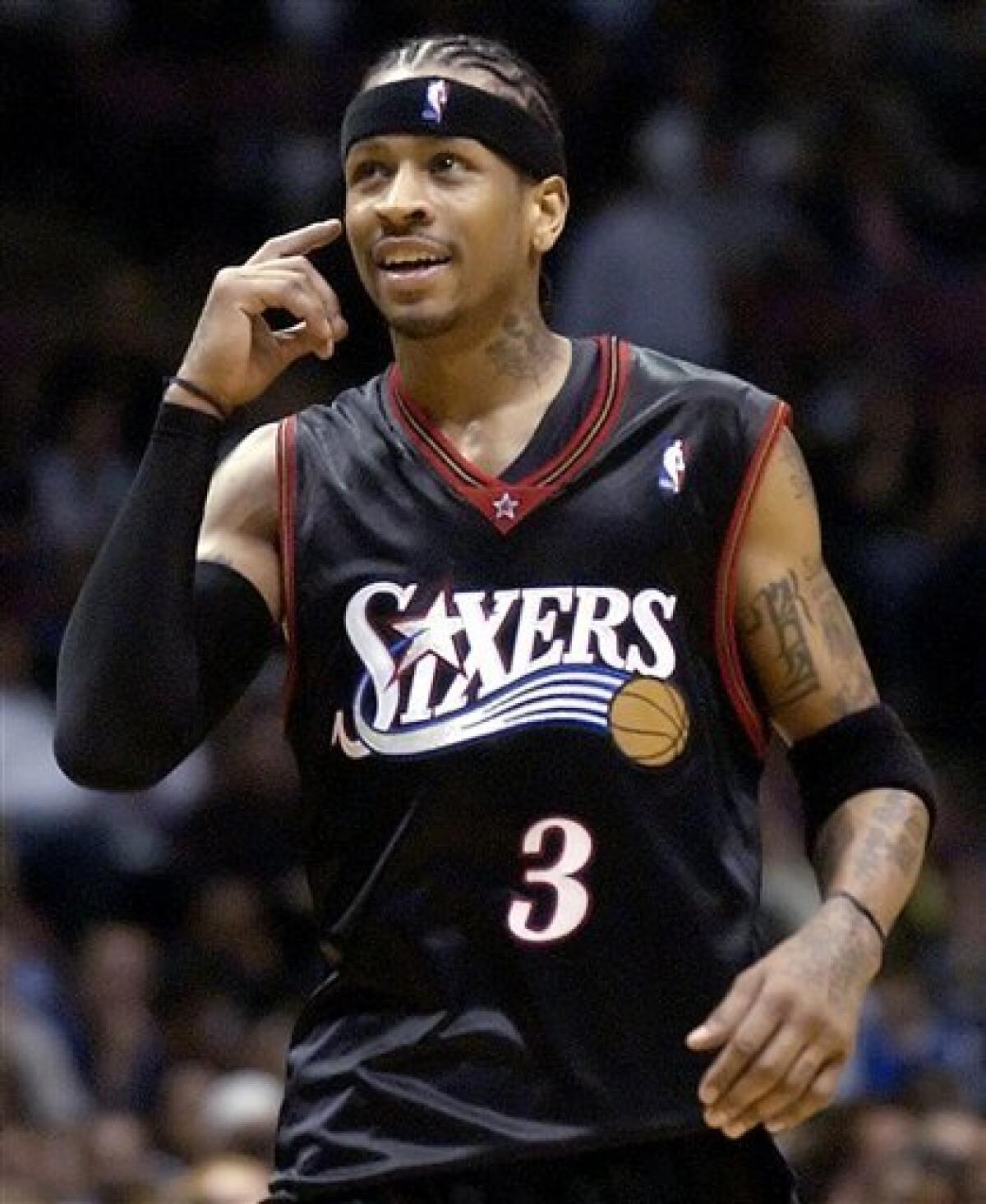 Allen Iverson signs with 76ers again - The San Diego Union-Tribune